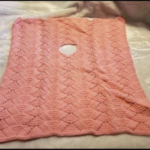 Handmade baby/toddler poncho